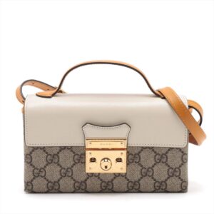 Gucci supreme 2 way hand bag