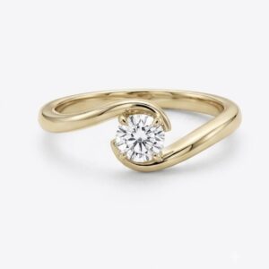 GOLD WAVE RING